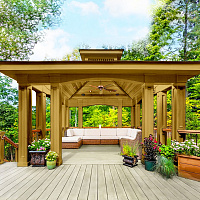 Состав декоративно-защитный PROFITEX Светлый дуб