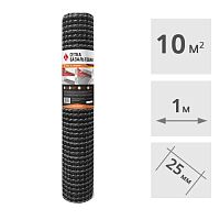 Сетка базальтовая LIHTAR (25 x 25 мм) 1 x 10 м