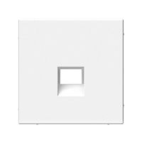 Накладка Systeme Electric ARTGALLERY для информационных функций типа Keystone, белый