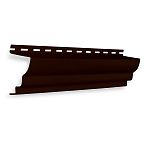 Галтель UP Decor для сайдинга Ю-Пласт 3 м, Коричневый