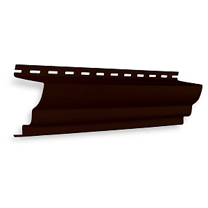 Галтель UP Decor для сайдинга Ю-Пласт 3 м, Коричневый
