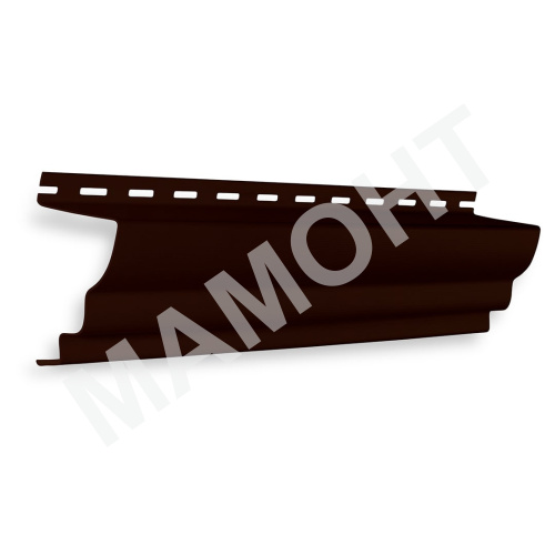 Галтель UP Decor для сайдинга Ю-Пласт 3 м, Коричневый