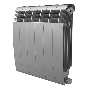Радиатор биметаллический Royal Thermo Biliner 500 Silver Satin (серебристый)