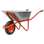 Тачка строительная ECO WB301-1 130 л (одно пневмоколесо)