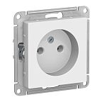 Розетка Systeme Electric ATLASDESIGN без заземления, белый