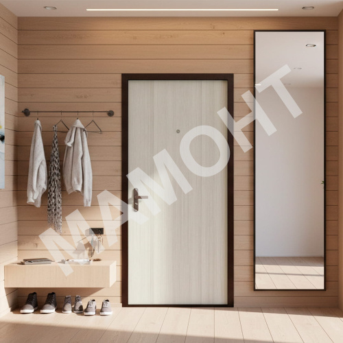 Дверь СПЕЦ PRO Антик медь / Беленый дуб Промет - Фото 2