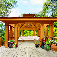 Состав декоративно-защитный PROFITEX Тик