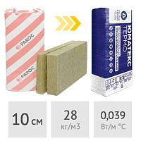Минеральная вата в плитах 10 см UMATEX TERMO Smart (Paroc Extra) 5,95 м2 Минеральная вата в плитах 10 см UMATEX TERMO Smart (Paroc Extra) 5,95 м2
