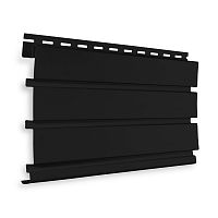 Добор 170 мм UP Decor для сайдинга Ю-Пласт 3 м, Графитовый