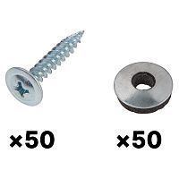 Набор для крепления теплиц, деревянный каркас (50 шт.) STARFIX (SMK2-81524-50)