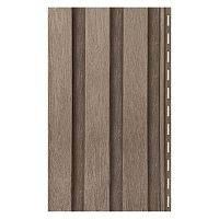 Сайдинг виниловый Ю-Пласт Timberblock ФАСАДНАЯ РЕЙКА Орех светлый