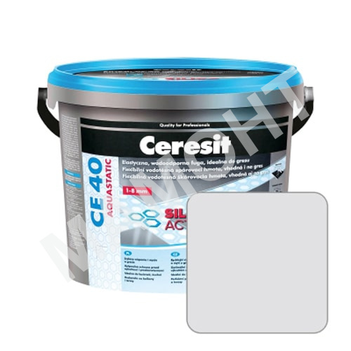 Затирка для швов Ceresit CE40 №3 мраморно-белая, 5 кг