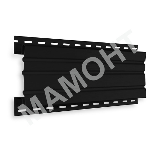 Разделитель UP Decor для сайдинга Ю-Пласт 3 м, Графитовый