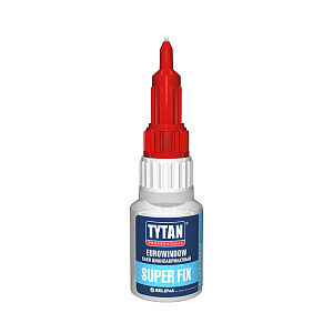 Клей цианакрилатный Tytan Eurowindow Super Fix прозрачный, 20 г