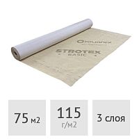 Мембрана гидроизоляционная Strotex Basic, 75 м2