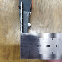 Скребок для расшивки швов (с лезвиями 1 и 2 мм) DECOR