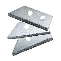 Сменное лезвие 2 мм на скребок DECOR (набор 3 шт.)