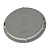 Люк канализационный композитный легкий Plastkraft A15 серый - Превью