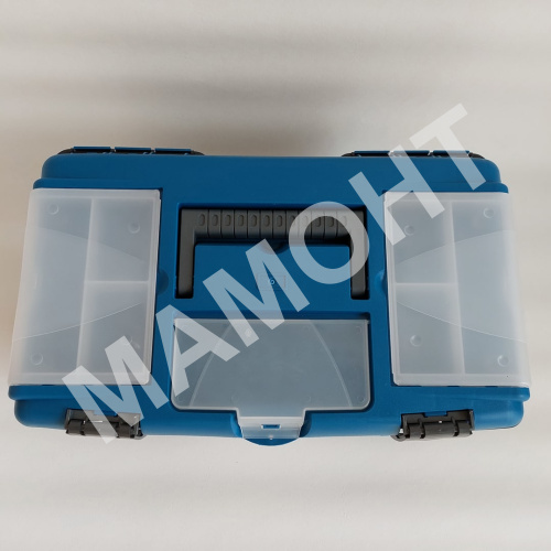 Ящик для инструментов 16" (410 х 230 х 190 мм) с морозостойким замком ПРАКТИК (27802201)