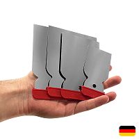 Набор японских нержавеющих шпателей (50, 80, 100, 120 мм) МАМОНТ