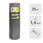 Сетка сварная оцинкованная LIHTAR (1.4 мм, 25,4 x 25,4 мм) 1 x 25 м