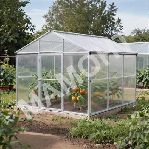 Сотовый поликарбонат 4 мм TitanPlast 2,1 х 6 м (прозрачный), 0,5 кг/м2