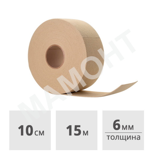 Лента виброакустическая ТехноСонус Виброфлор 100 х 6 мм, 15 м