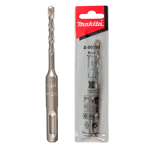 Бур (сверло) 6 х 50 х 110 мм MAKITA (D-00050)