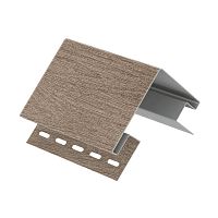 Наружный угол Ю-Пласт 3 м, Орех светлый