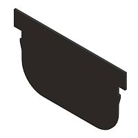 Заглушка универсальная S'park 2 для лотка водоотводного Standartpark (6821)