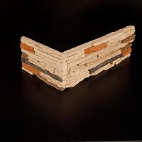 Декоративный камень угловой PETRA Спарта 05П3 У