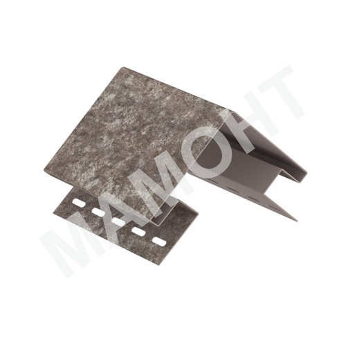 Наружный угол Ю-Пласт 3 м, Кварцит Коричневый