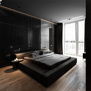 Краска Dufa TREND FARBE BLACK черная (RAL 9005), 10 л