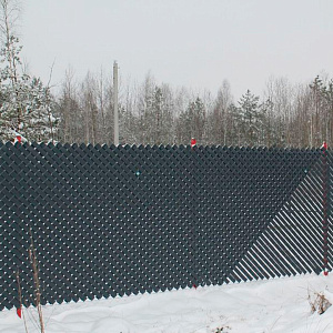 Лента для забора декоративная MAXIMUM 48 мм, 50 м, (RAL7016, серый)