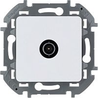 Розетка TV (антенна) Legrand INSPIRIA, белый