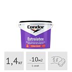Краска акриловая Condor Extralatex, 1,4 кг