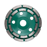 Алмазная чашка 125 мм сегментная двурядная ВОЛАТ (89040-125)