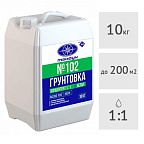 Грунтовка концентрат белая Тайфун Мастер №102, 10 кг
