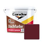 Краска Condor Dachfarbe Крыши и цоколи D 09 (вишневый), 3,25 кг
