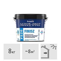 Шпатлевка готовая к применению Acryl Putz FS20 Finisz, 8 кг