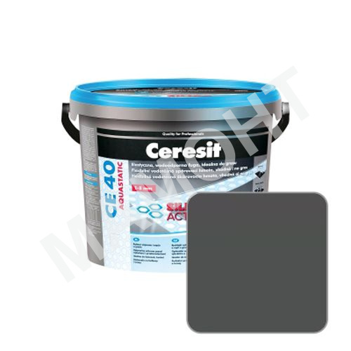 Затирка для швов Ceresit CE40 №16 графит, 2 кг