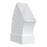 Колено горизонтальное разноугловое для плоских каналов ERA