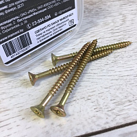 Шуруп универсальный желтый 5.0 х 70 мм МАМОНТ (100 шт.)