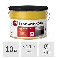 Мастика битумная для строительных конструкций ТехноНиколь №24 (МГТН), 10 кг