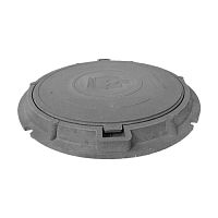 Люк канализационный композитный легкий Sandcore A15 серый