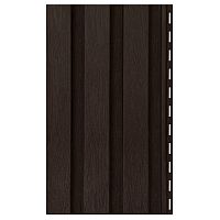 Сайдинг виниловый Ю-Пласт Timberblock ФАСАДНАЯ РЕЙКА Орех темный
