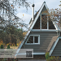 Фасадная панель Ю-Пласт Hokla S-Lock ЩЕПА Седой дуб