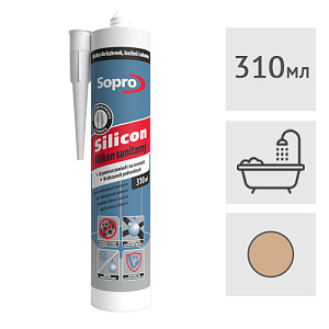 Силиконовый герметик Sopro 032 (33) бежевая юра , 310 мл