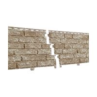 Фасадная панель Ю-Пласт Stone House КВАРЦИТ Светло-бежевый