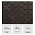 Гибкая черепица ТЕХНОНИКОЛЬ Оптима Соната Коричневый, 3 м2 - Превью